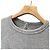 Totême toteme Top de jersey de algodón elástico acanalado gris para mujeres - vista 8