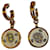 Hermès Funny Ice Cream Enamel Earrings Rose Gold Golden  - view 1