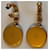 Hermès Funny Ice Cream Enamel Earrings Rose Gold Golden  - view 2