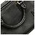 LOEWE Anagram Amazona Micro Mini Borsa a Mano Nero - vista 7