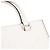 Prada Weiß Mini Soft Calf Logo Drill Satchel - Ansicht 6