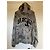 Skater Zip Hoodie von Balenciaga Schwarz Grau - Ansicht 8