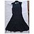 Stella Mc Cartney Stella McCartney Kleid Schwarz mit Logo Print - Ansicht 2