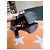 Robert Clergerie Black Python Sandals - view 7