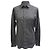 Camicia a bottoni in vichy nera e bianca in cotone di Dolce & Gabbana Nero