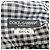 Camicia a bottoni in vichy nera e bianca in cotone di Dolce & Gabbana Nero - vista 4
