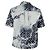 Camicia in denim a maniche corte Louis Vuitton Monogram in cotone blu - vista 3