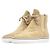 Sneakers in Suede Monogram Chanel G28925 D'oro