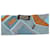 Hermès Twilly Seidenschal Blau Mehrfarben Orange  - Ansicht 4