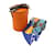 Hermès Twilly Seidenschal Blau Mehrfarben Orange  - Ansicht 6