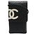 Borsa a spalla in pelle di vitello della linea Cambon di Chanel Nero Bianco
