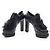 Leder-Fell-Stiefeletten von Louis Vuitton Schwarz - Ansicht 3