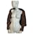 Mango Echte braune Lederjacke – Chic Biker-Geist ✨ Dunkelbraun - Ansicht 3