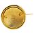 Timeless Spilla rotonda a specchio Coco Mark vintage di Chanel D'oro - vista 3