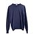 Dior Navy Blue Wool Pullover with Bee Embroidery