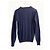 Dior Navy Blue Wool Pullover with Bee Embroidery - view 4