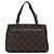 Borsa marrone con logo Salvatore Ferragamo - Anni 2000