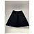 Céline Gonna in seta vintage Celine Paris nera 36/S Nero - vista 14