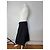 Céline Gonna in seta vintage Celine Paris nera 36/S Nero - vista 2