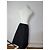 Céline Gonna in seta vintage Celine Paris nera 36/S Nero - vista 3