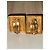 Orecchini Yves Saint Laurent clip martellati oro D'oro - vista 2