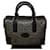 Borsa Boston Céline Diffusion beige e nera in pelle Nero  - vista 1
