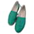 Espadrillas Chanel taglia 38 Verde Pelle