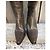 Botas Sartore de cuero marrón Castaño - vista 3