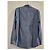 Camicia Diesel uomo taglia S 36 blu a pois bianchi maniche lunghe 100% cotone - vista 5