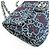 Code Coco Borsa a Spalla Chanel No.5 Coco Mark Chain Blu navy - vista 6