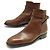 BOTAS JODHPUR JM WESTON 722 8.5D 42.5 COURO MARROM