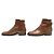 BOTAS JODHPUR JM WESTON 722 8.5D 42.5 COURO MARROM - vista 2