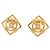 Chanel ORECCHINI VINTAGE LOGO CC DIAMANTE CASTELLANE 1990 D'oro