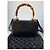 Borsa a mano Gucci Bamboo 1947 in pelle nera Nero - vista 5