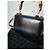 Borsa a mano Gucci Bamboo 1947 in pelle nera Nero - vista 6