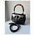 Borsa a mano Gucci Bamboo 1947 in pelle nera Nero - vista 8