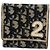 Vintage Dior Oblique Monogram Leather Wallet blue White Navy blue