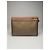 Céline Clutch in pelle vintage Celine Paris beige marrone - vista 2