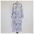 Conjunto de Blusa y Falda de Algodón con Estampado Toile De Jouy Blanco/Azul Christian Dior - vista 3