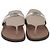 Hermès Sandalias planas Empire de cuero gris/blanco Hermes