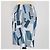 Hermès Blaue Decoupage H Druck Badehose - Ansicht 2
