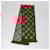 Louis Vuitton Pink/Metallic Monogram Wool Logomania Shine Scarf  ref.2558768
