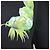 Off White Sudadera de manga larga de algodón negro con estampado floral Off-White - vista 4