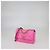 Bolso de mano Chanel de cuero acolchado rosa Medium 19 con tapa y asa superior - vista 2