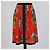 Gonna midi plissettata in seta stampata multicolore Burberry - vista 3
