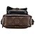 Borsa a Spalla Monogram Macassar Louis Vuitton Marrone Nero - vista 3