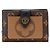 Louis Vuitton Monogram Giant Reverse Portemonnaie Juliet Bifold Braun