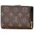 Louis Vuitton Monogram Giant Reverse Portemonnaie Juliet Bifold Braun - Ansicht 2