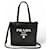 Prada 2-Wege Tote/Schultertasche Schwarz - Ansicht 2