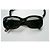 CHANEL Black Rectangular Sunglasses in Excellent Condition with Case and Box sold out - view 14